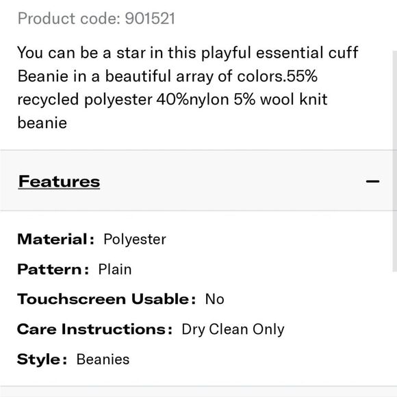 Hunter Play Essential Cuff Beanie - Picture 3 of 6